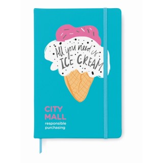 Cuaderno A5 hojas rayadas personalizado